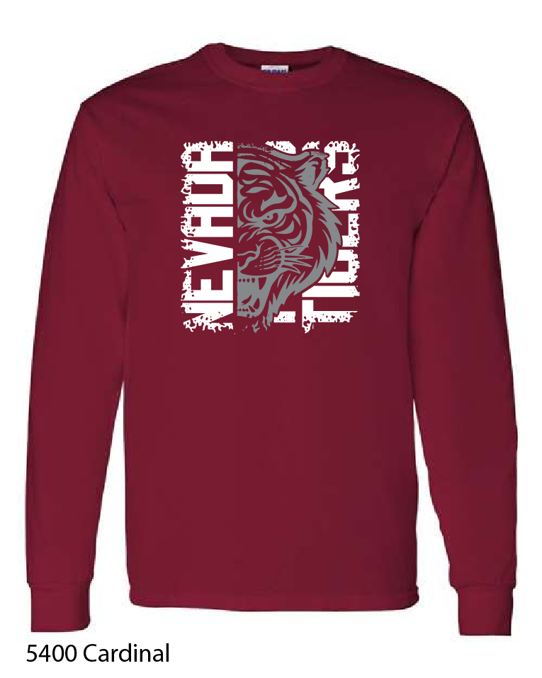 Gildan Long Sleeve T-Shirt: Generic Nevada Design