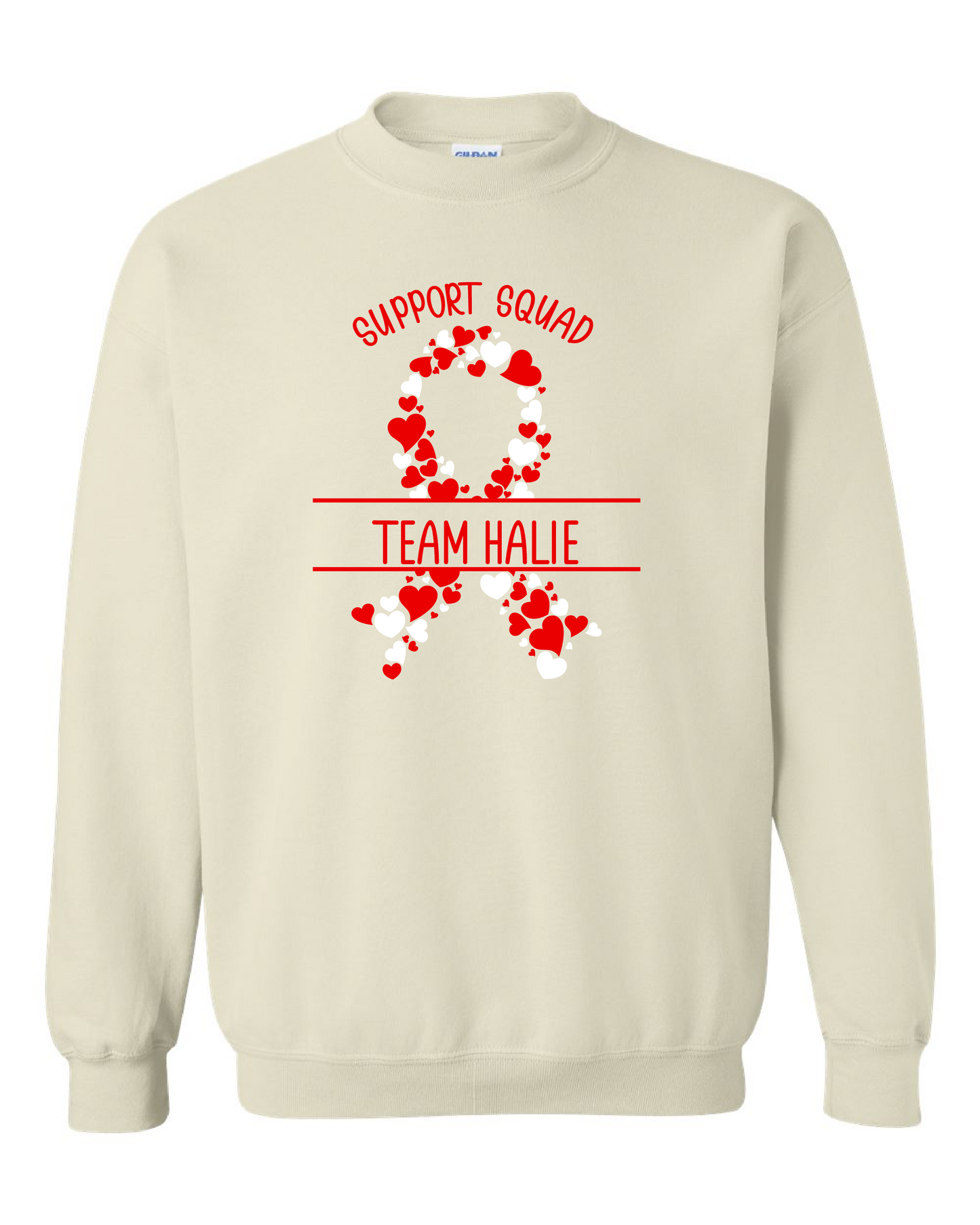 Gildan Crewneck Sweatshirt: Support Squad