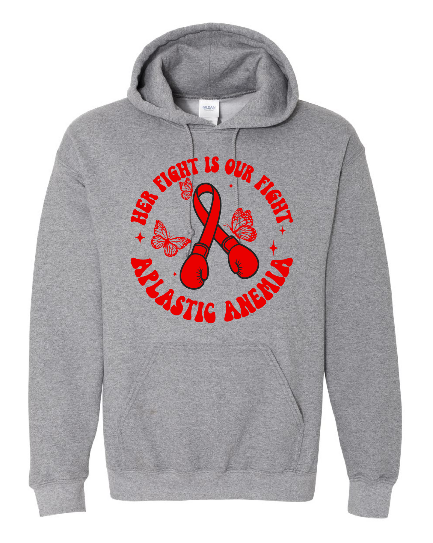 Gildan Hooded Sweatshirt: Fight