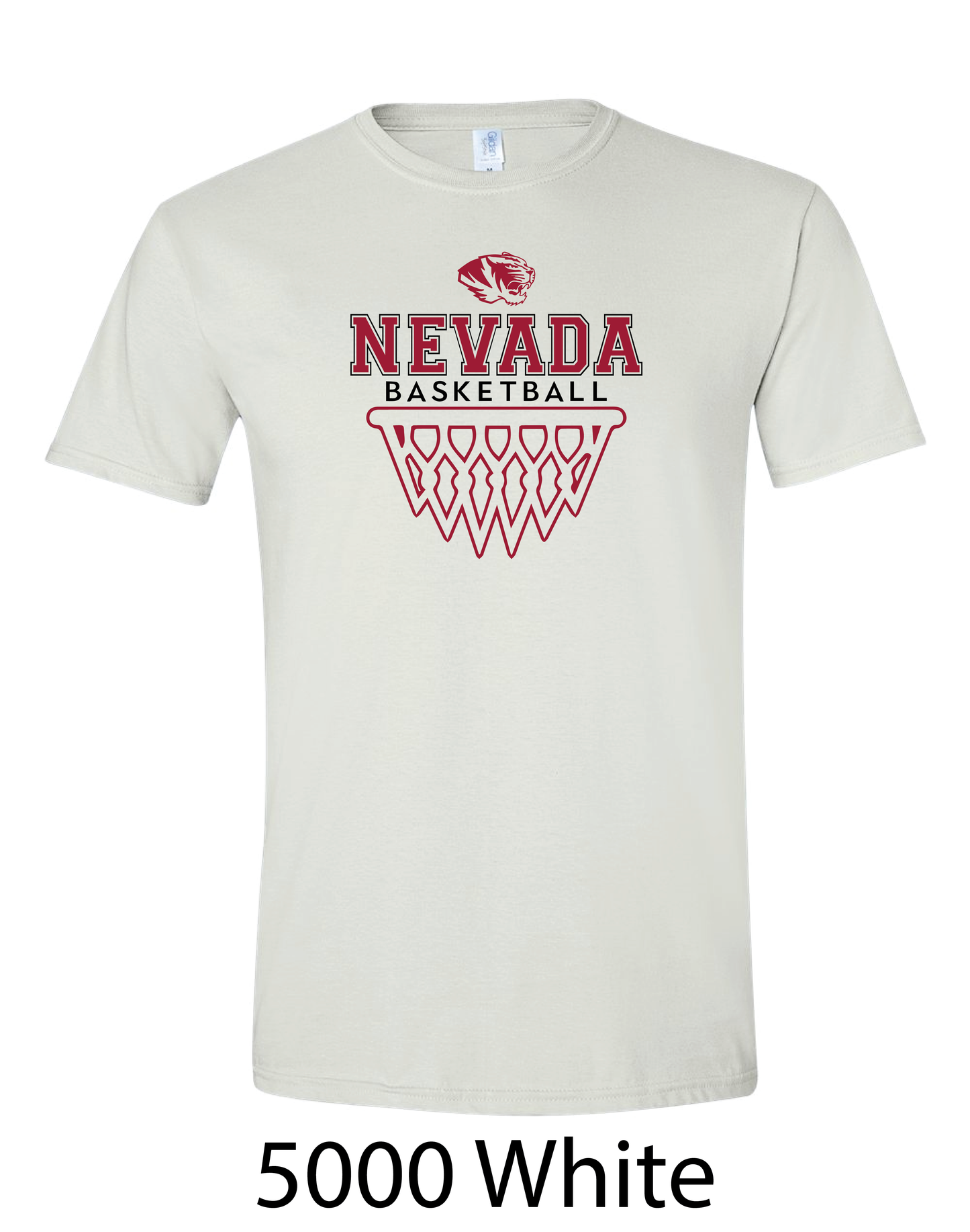 Gildan Heavy Cotton T-Shirt: Nevada Basketball