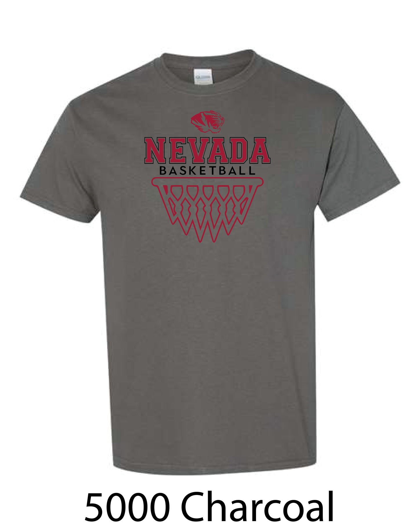 Gildan Heavy Cotton T-Shirt: Nevada Basketball