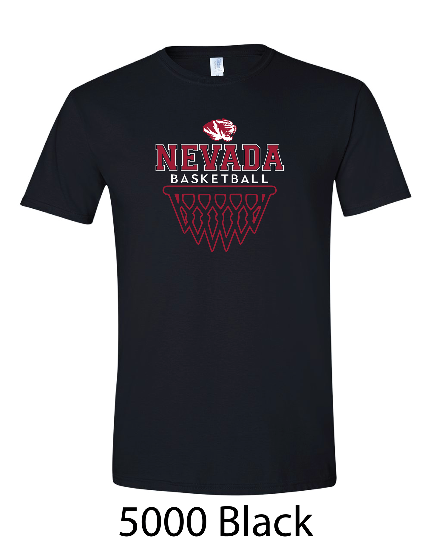 Gildan Heavy Cotton T-Shirt: Nevada Basketball