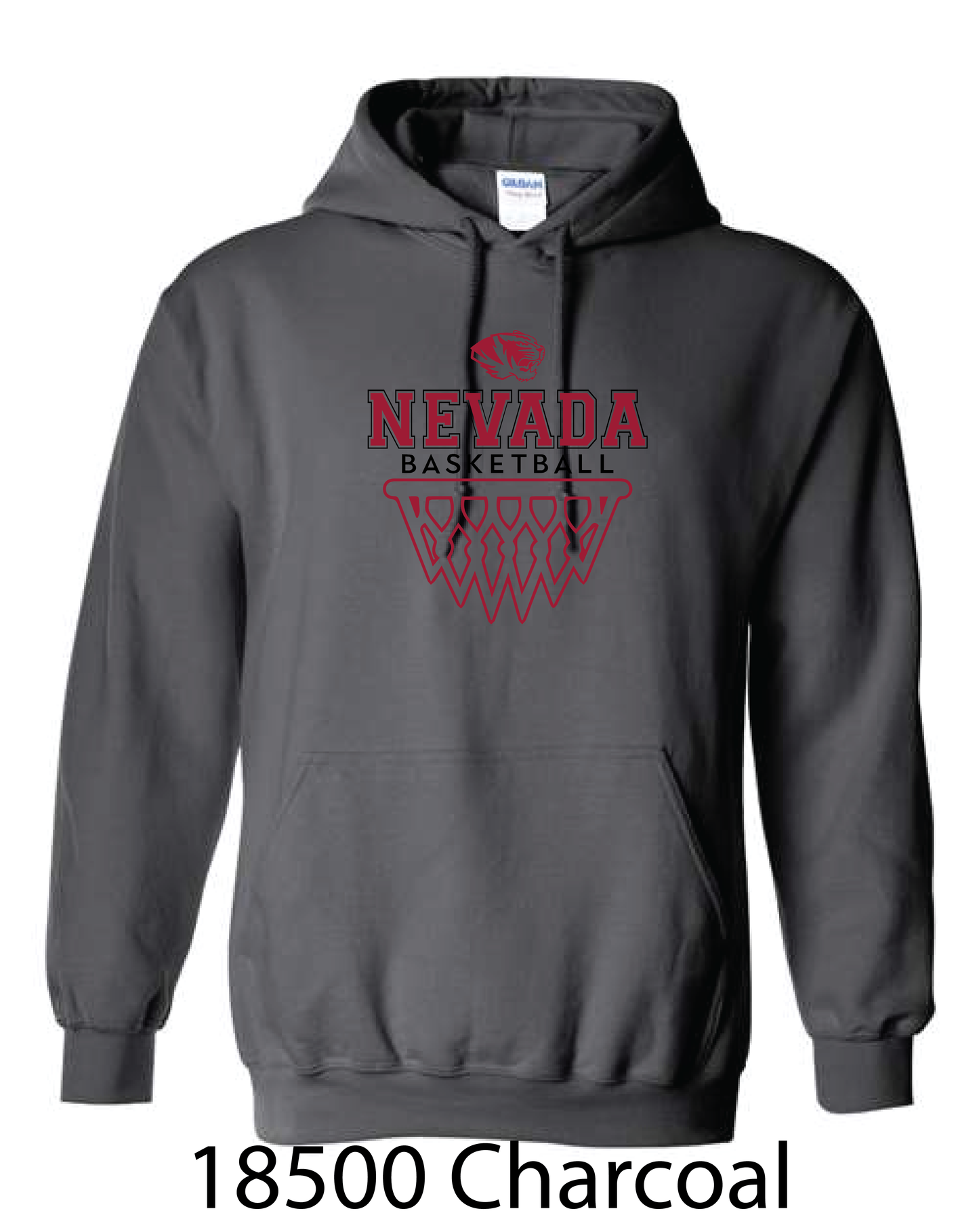 Gildan Hooded Sweatshirt : Nevada Basketball