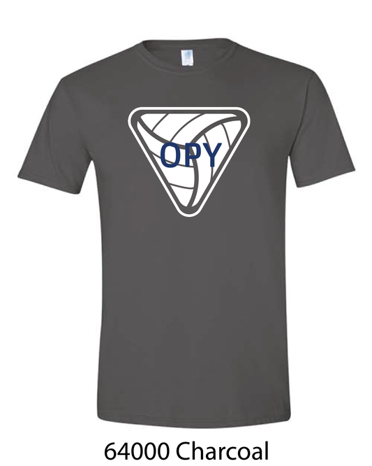Gildan Softstyle T-Shirt: OPY V-Ball LOGO