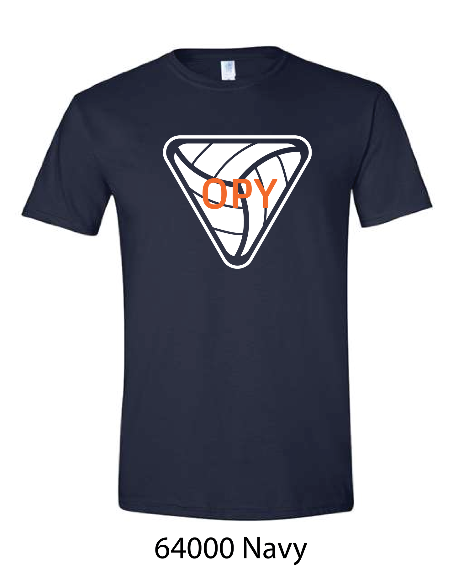 Gildan Softstyle T-Shirt: OPY V-Ball LOGO
