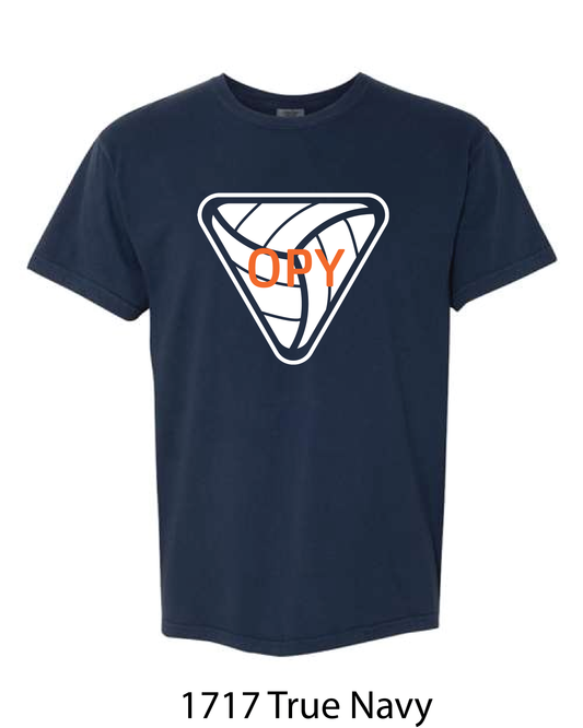 Comfort Colors T-Shirt: OPY V-Ball LOGO