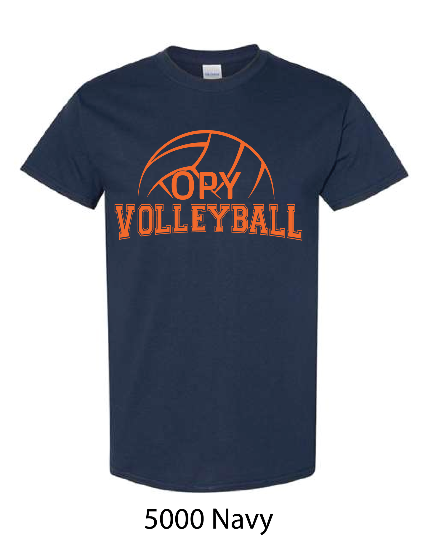 Gildan Heavy Cotton T-Shirt: OPY Volleyball