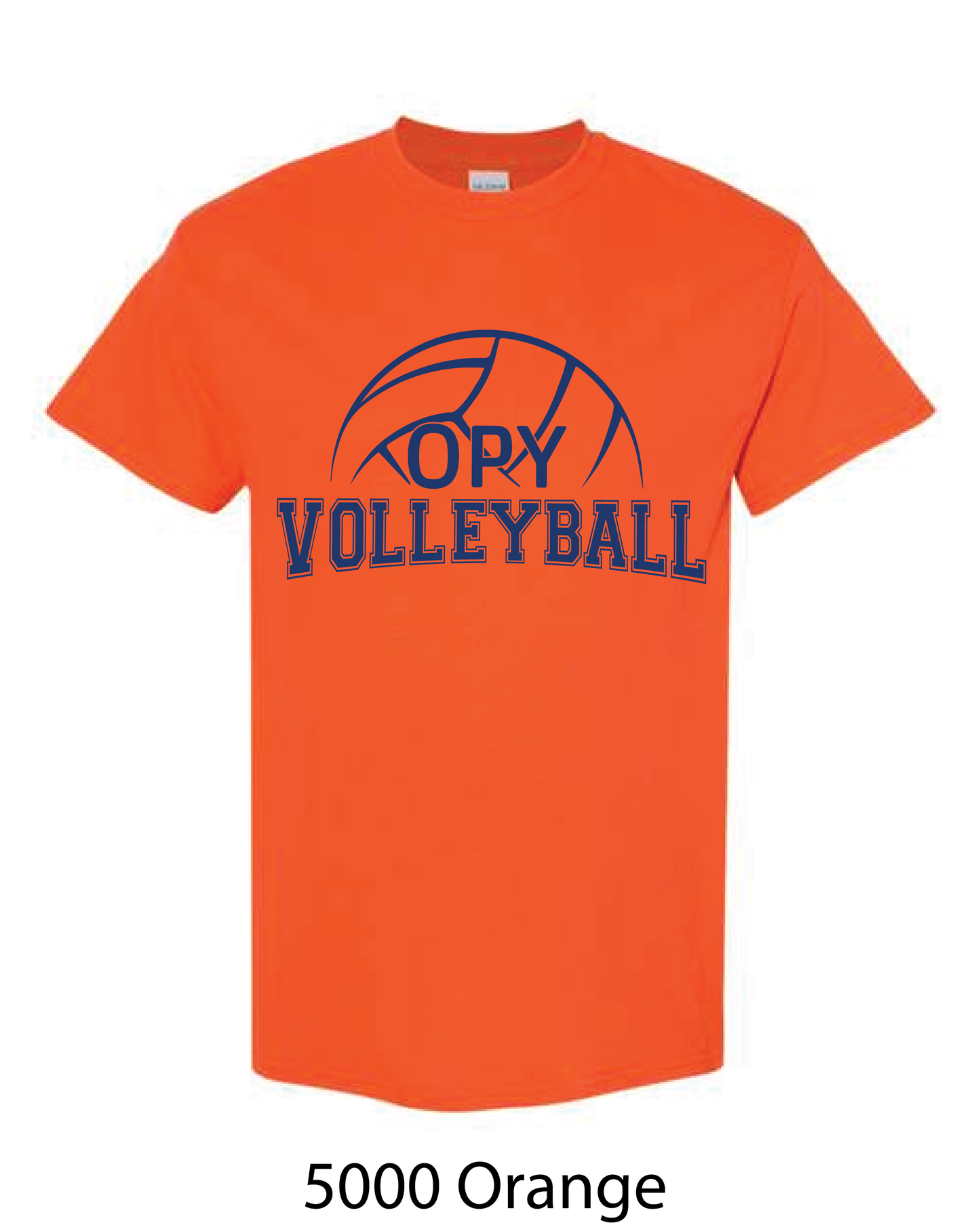 Gildan Heavy Cotton T-Shirt: OPY Volleyball