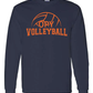 Gildan Long Sleeve T-Shirt: OPY Volleyball