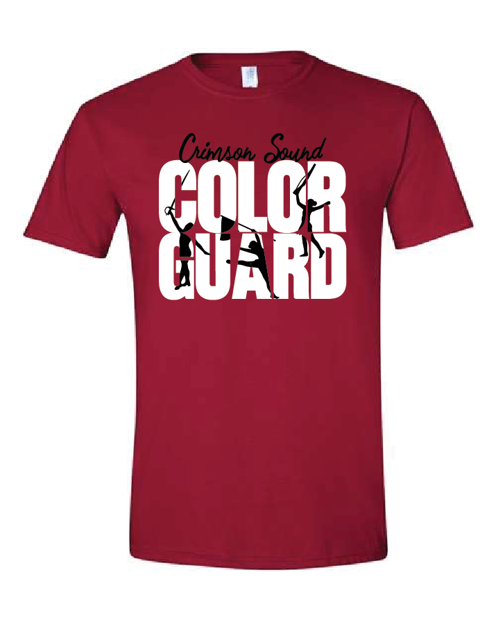 Gildan Soft style T-Shirt: Color Guard w/ Girls