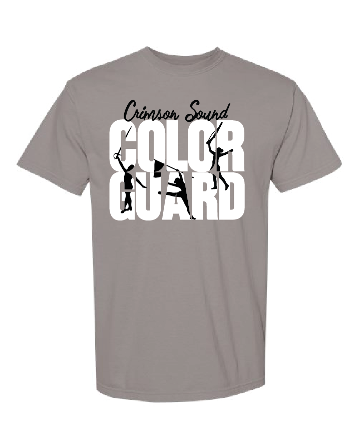 Comfort Colors T-Shirt: Color Guard w/ Girls