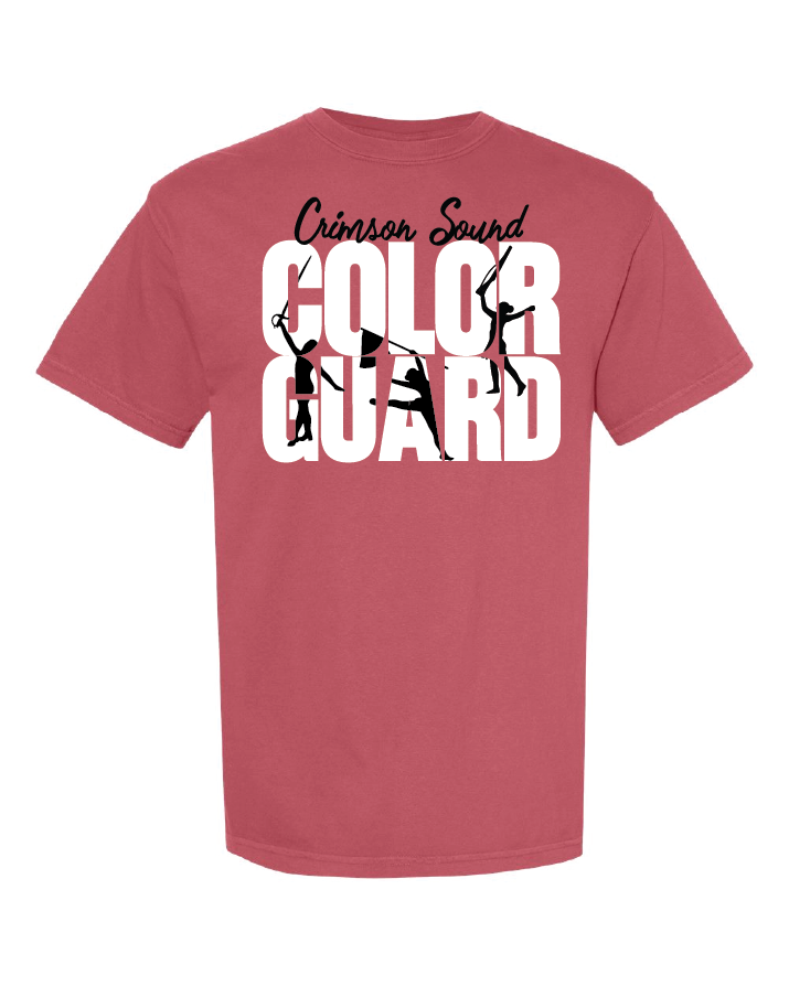 Comfort Colors T-Shirt: Color Guard w/ Girls