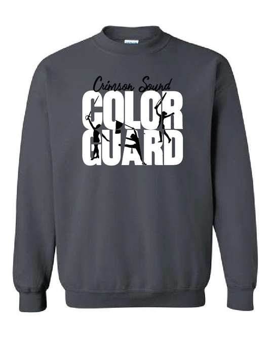 Gildan Crewneck Sweatshirt: Color Guard w/ Girls