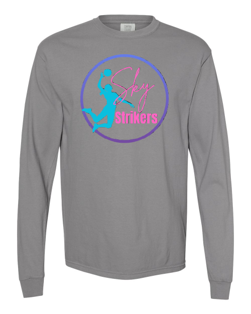 Comfort Colors Long Sleeve: Sky Strikers