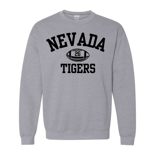 Gildan Crewneck Sweatshirt: NHS Football Parent Booster Fundraiser