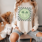 Lucky Smiley Checkerboard St. Patrick’s Day Long Sleeve