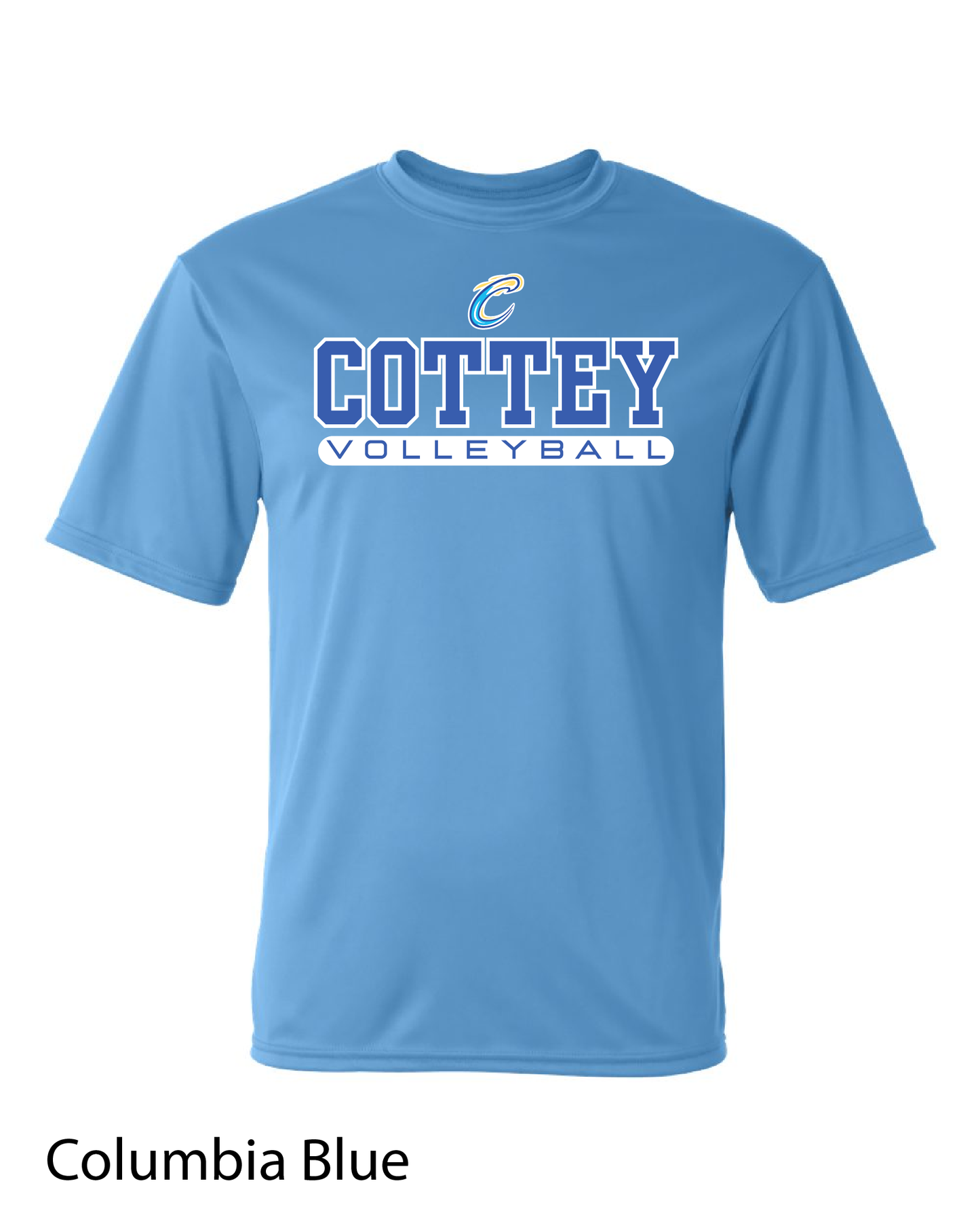 Cottey College Volleyball Performance Tshirt