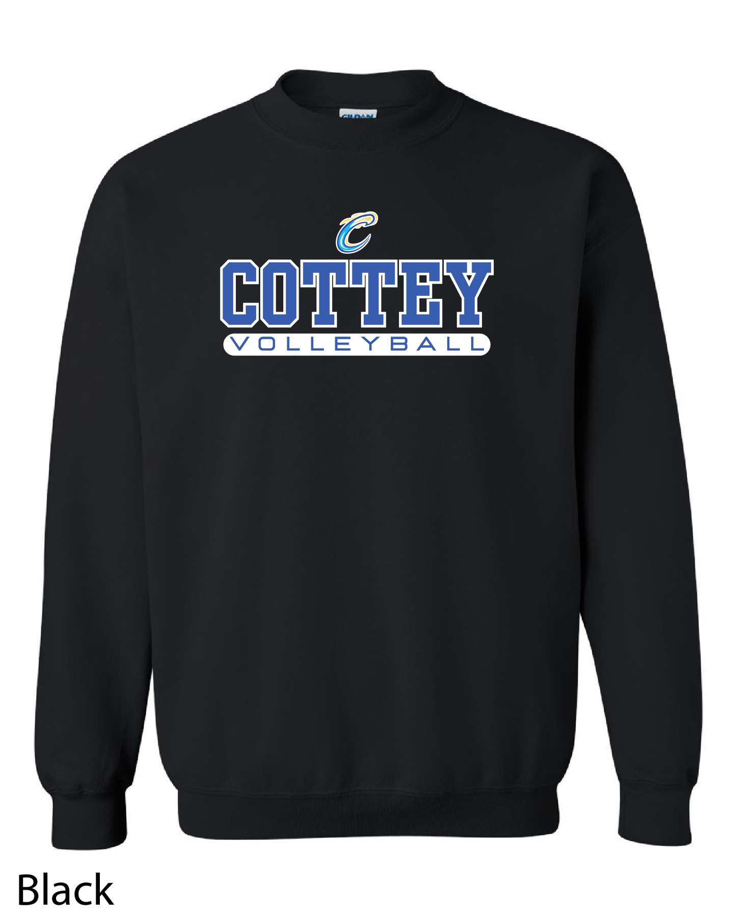Cottey Volleyball Crewneck Sweatshirt