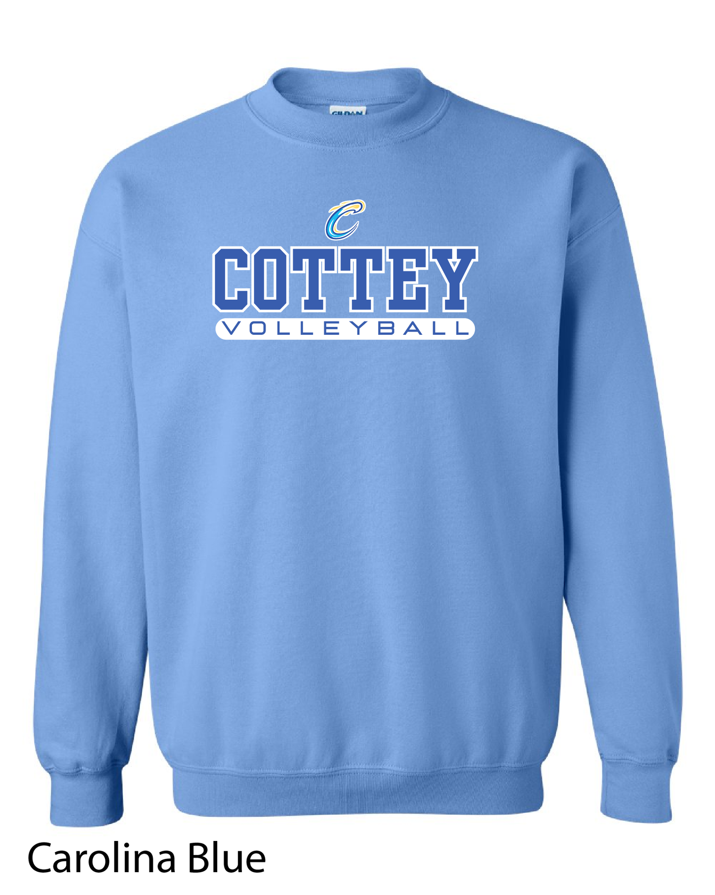 Cottey Volleyball Crewneck Sweatshirt