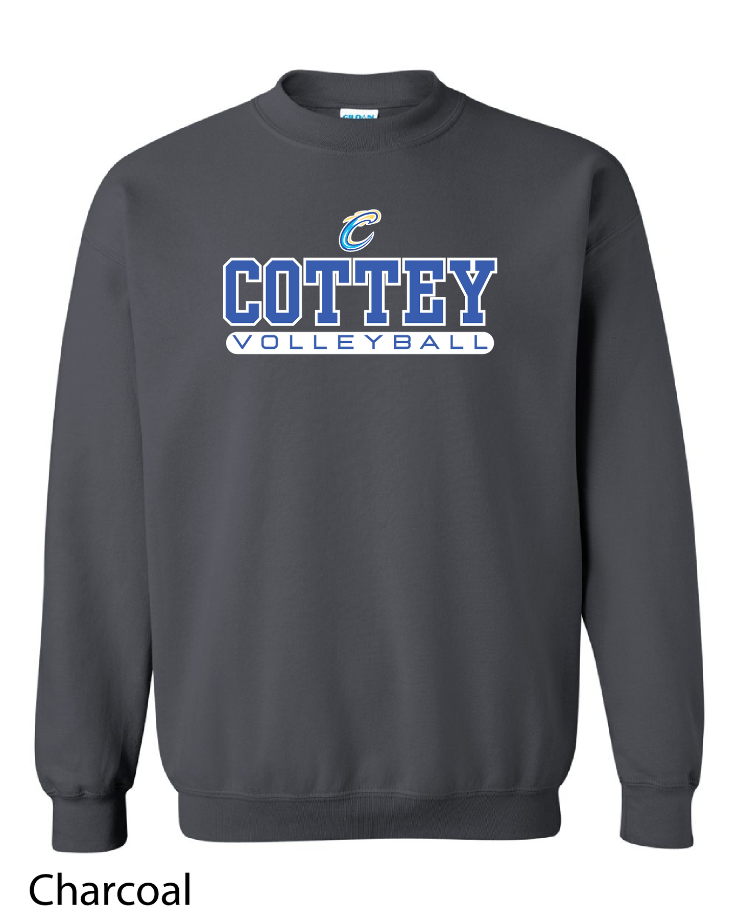 Cottey Volleyball Crewneck Sweatshirt