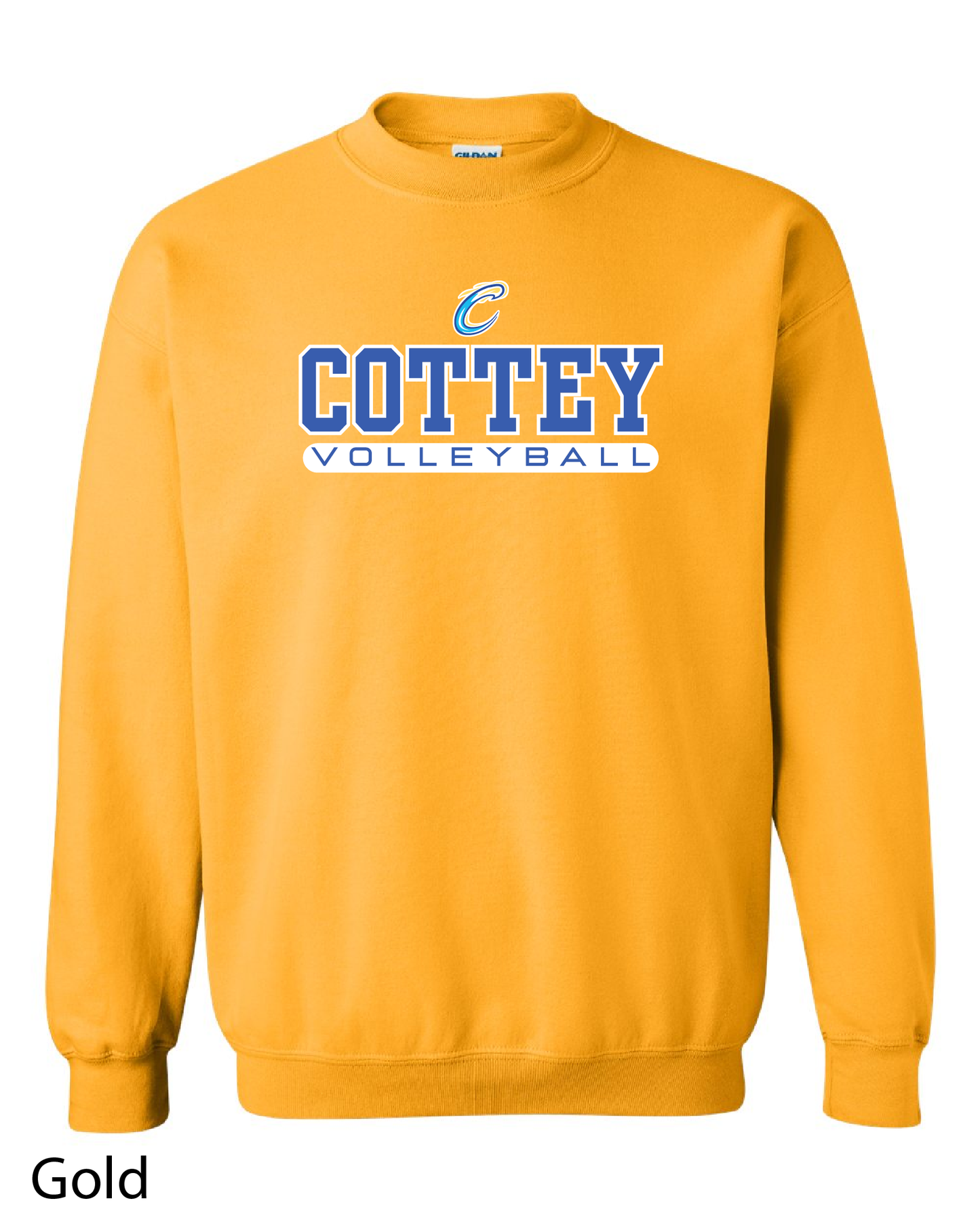 Cottey Volleyball Crewneck Sweatshirt