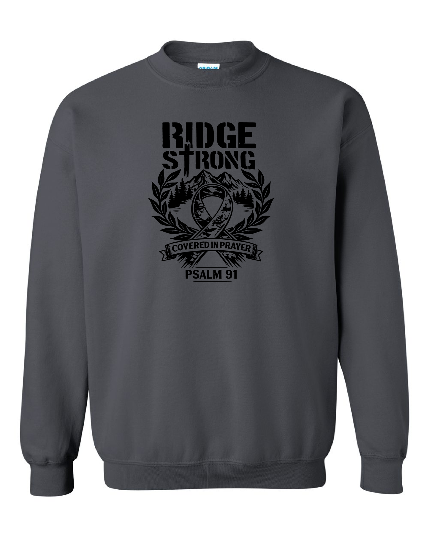 Gildan Crewneck Sweatshirts: Ridge Strong