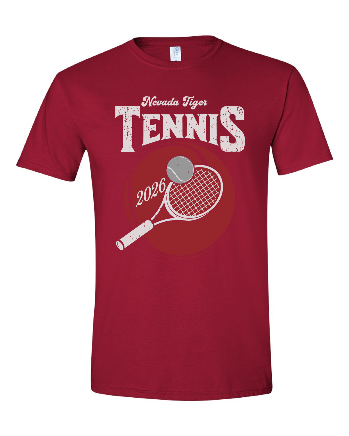 Gildan Softstyle Tshirt: NHS Tennis Fundraiser 2026