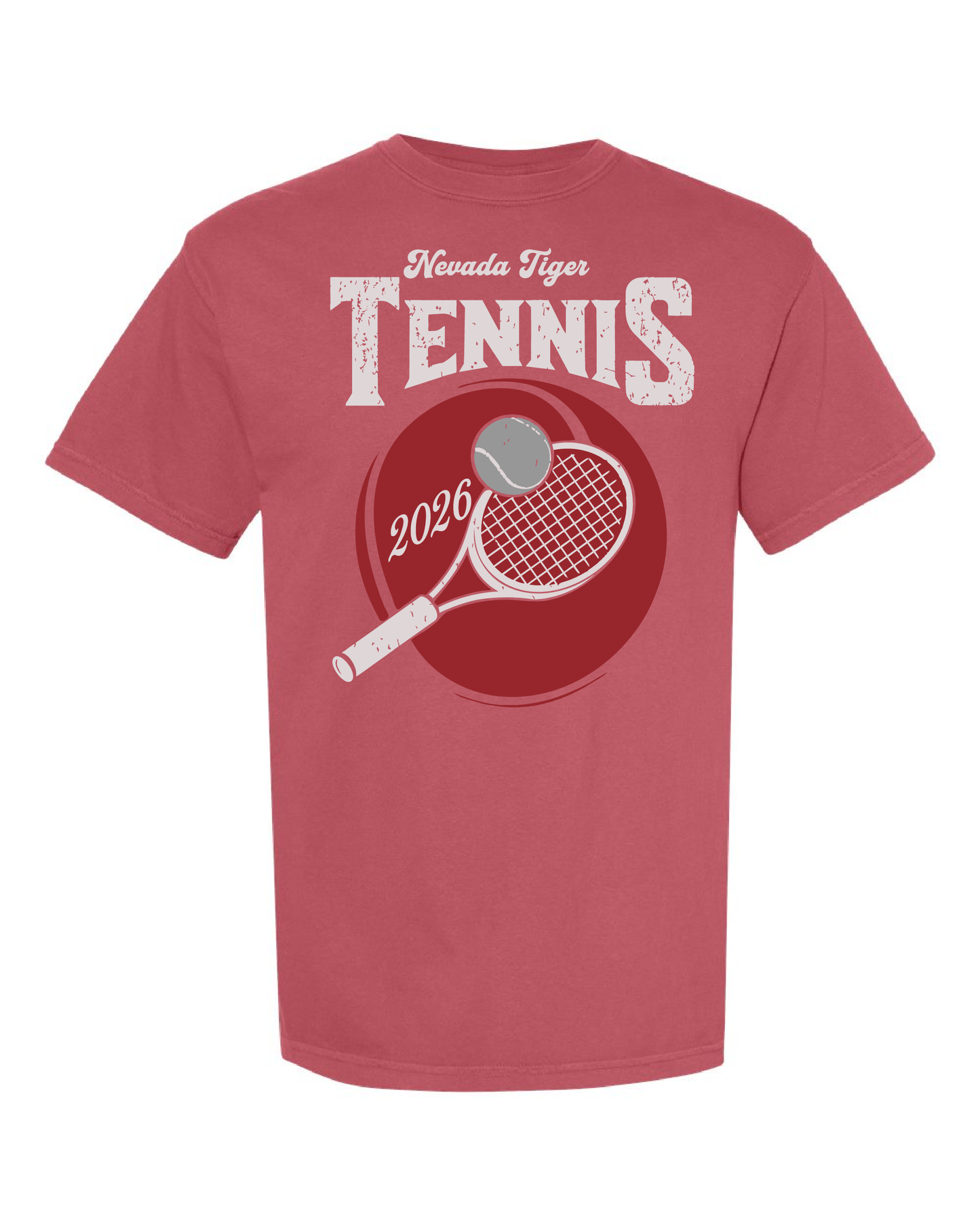 Comfort Colors Tshirt: NHS Tennis Fundraiser 2026