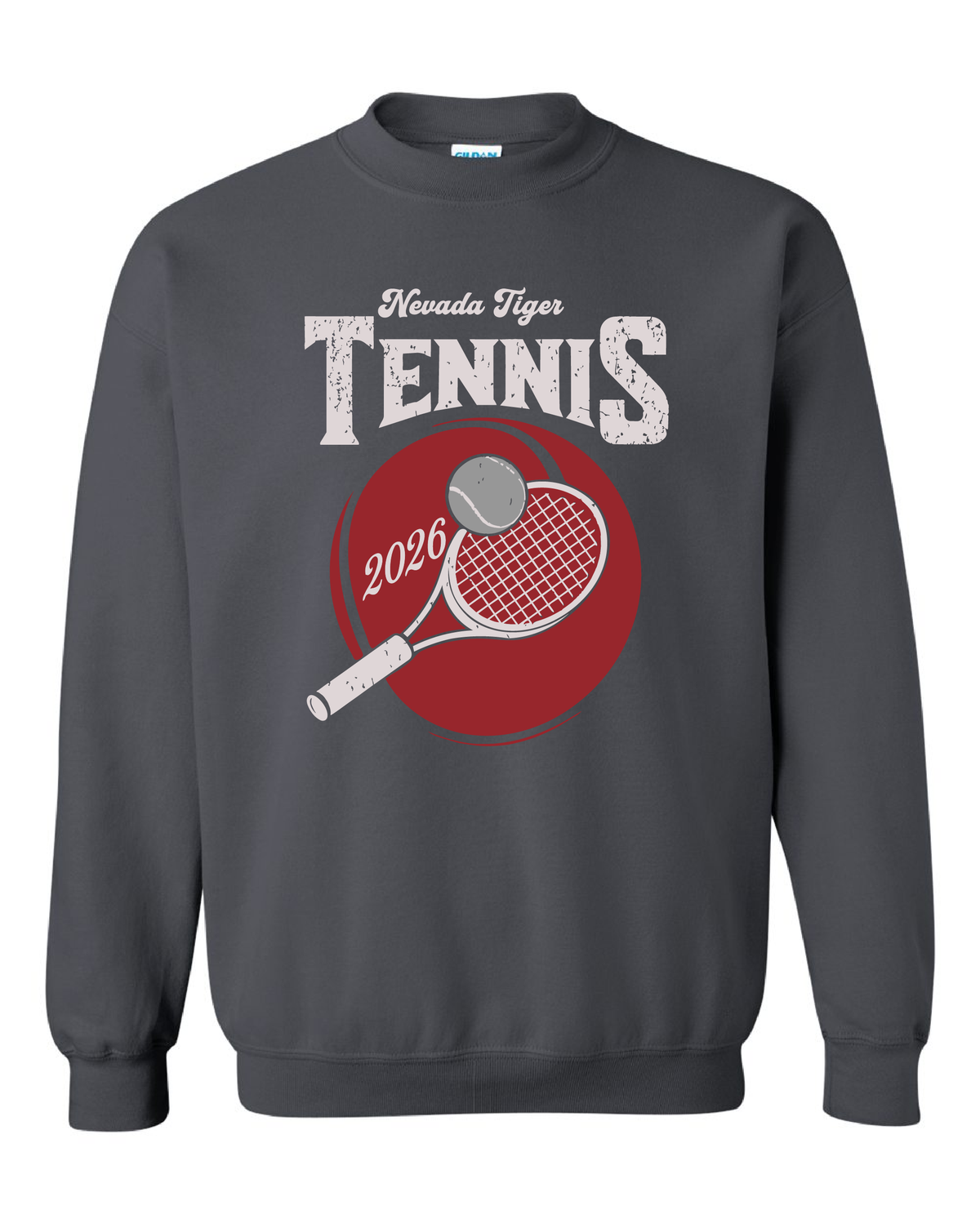 Gildan Crewneck: NHS Tennis Fundraiser 2026