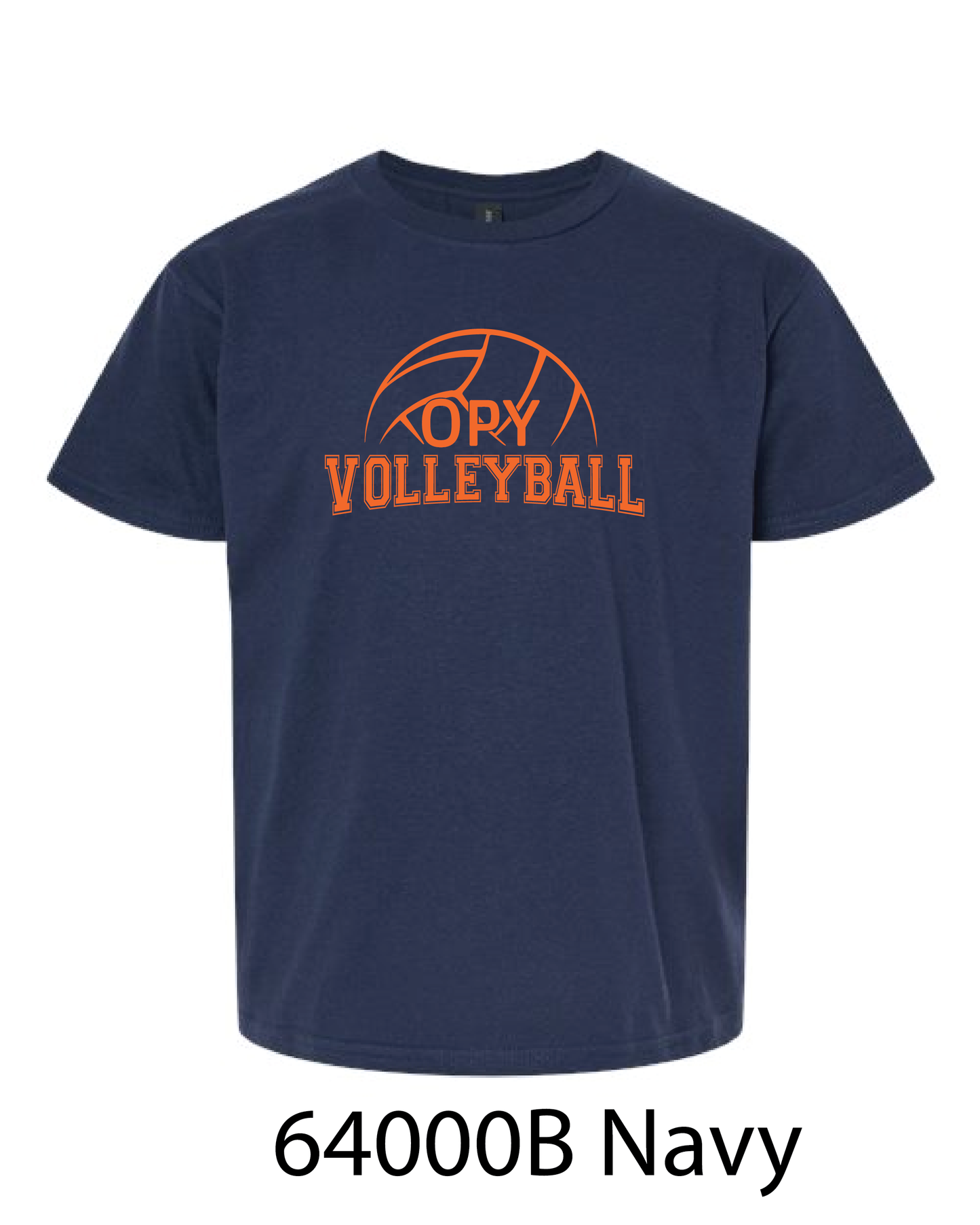 YOUTH Gildan Softstyle T-Shirt: OPY Volleyball