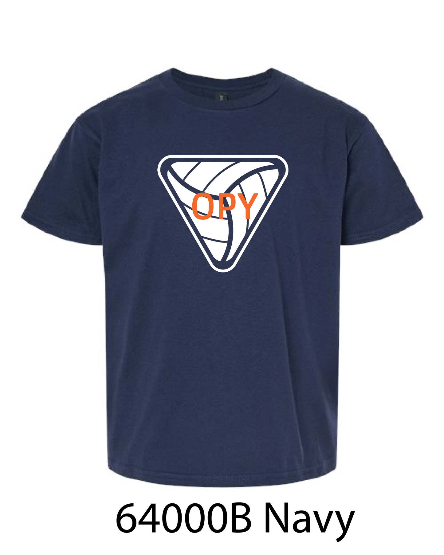 YOUTH Gildan Softstyle T-Shirt: OPY V-Ball LOGO