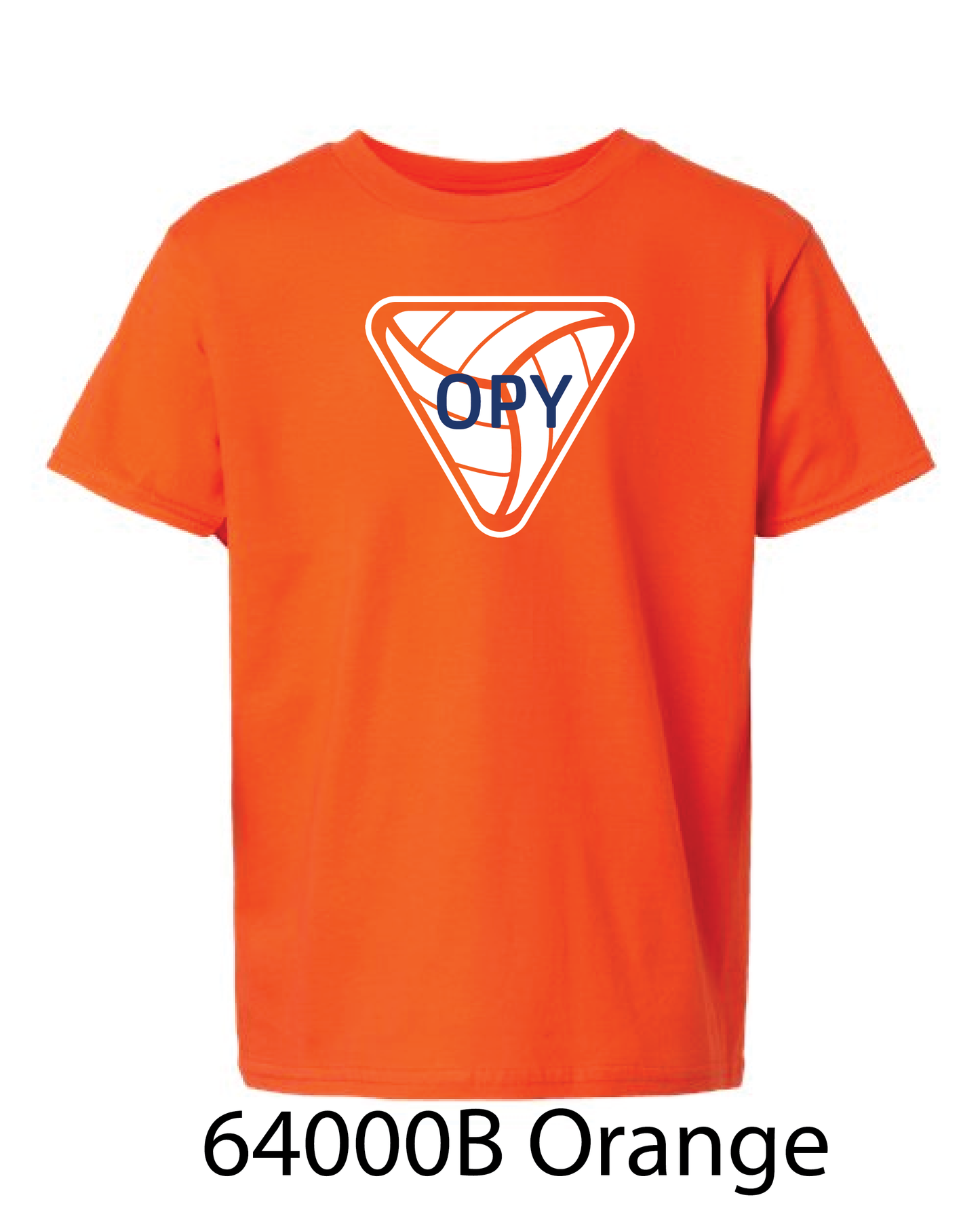 YOUTH Gildan Softstyle T-Shirt: OPY V-Ball LOGO