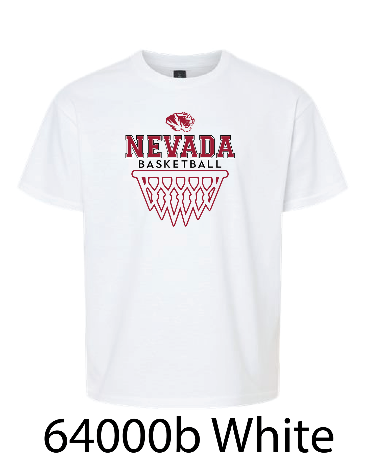 YOUTH Gildan Softstyle T-Shirt: Nevada Basketball