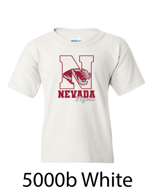 YOUTH Gildan Heavy Cotton T-Shirt: Generic Nevada