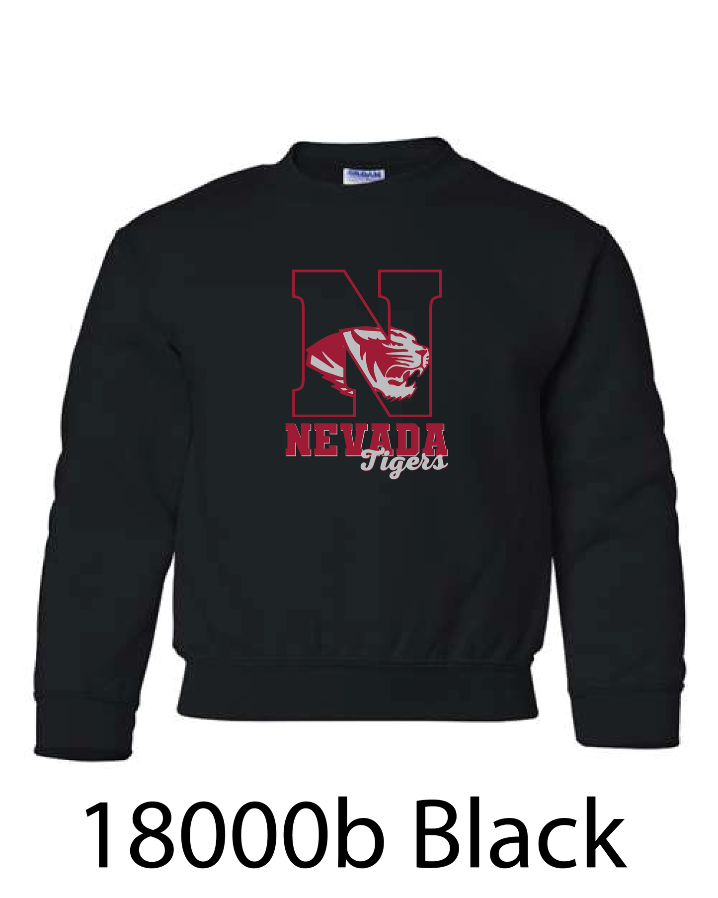 YOUTH Gildan Crewneck Sweatshirt: Generic Nevada