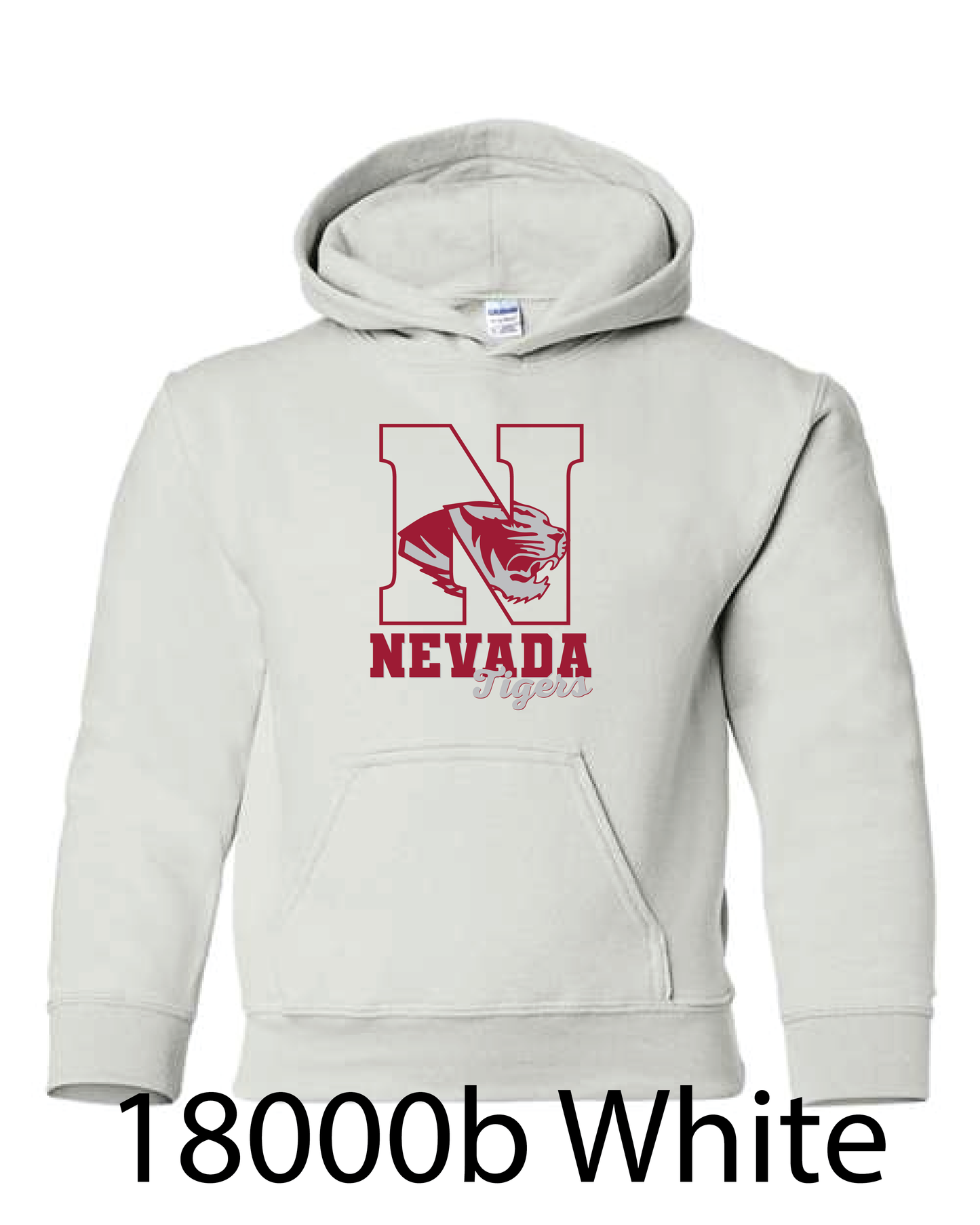 YOUTH Gildan Hooded Sweatshirt: Generic Nevada