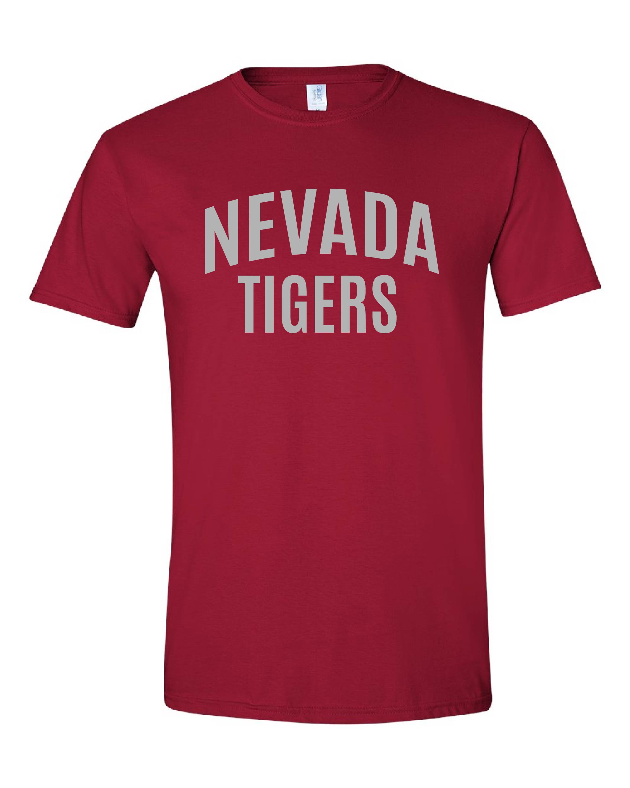 Tigers Red Neon Mascot Graphic Tee - DTG ONLY – Hustle and Heart NC