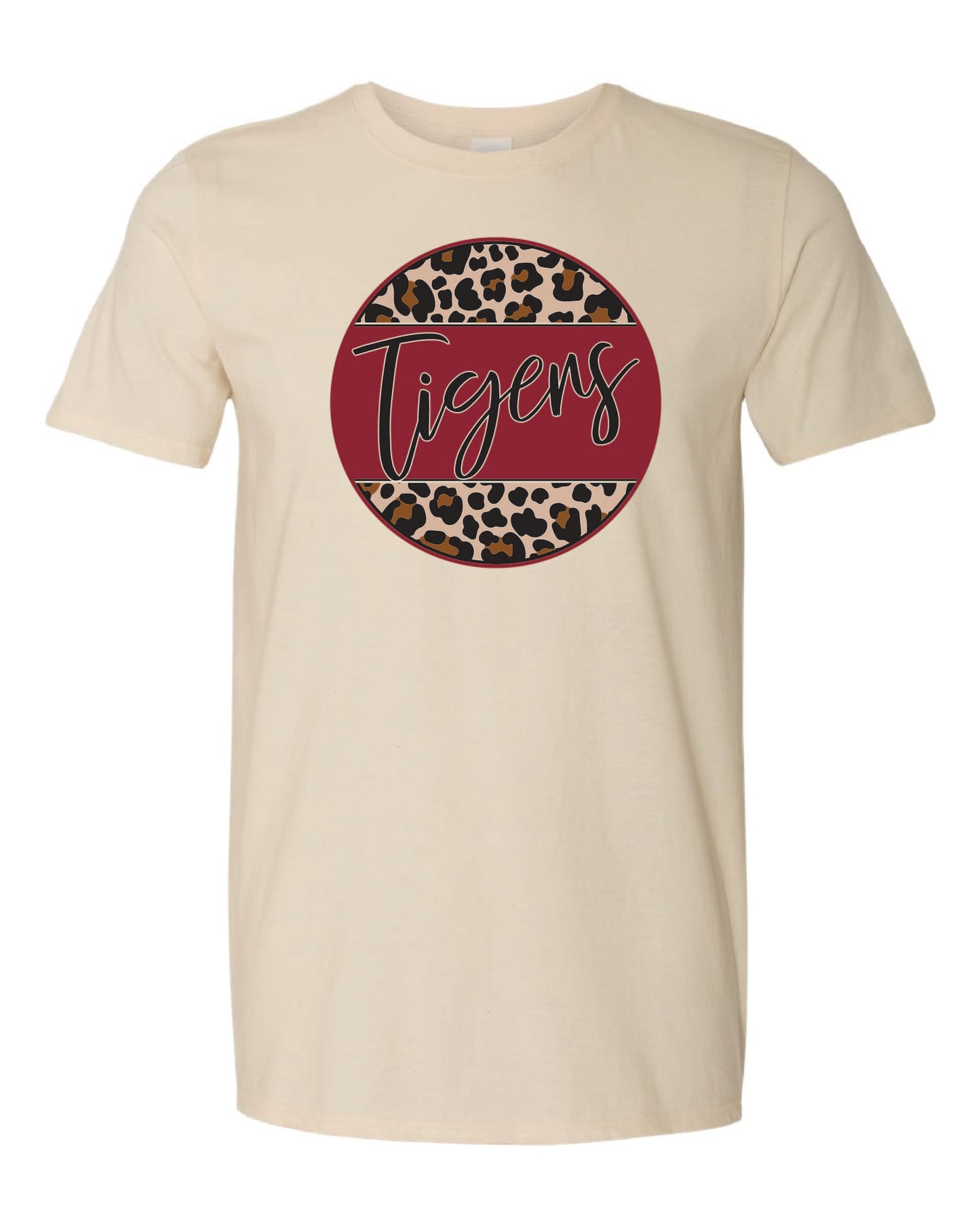 Tigers Tan Leopard Circle